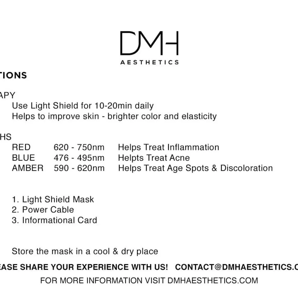 DMH Aesthetics new box